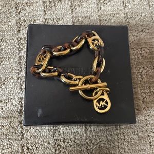 Michael Kors Tortoise Link Bracelet
